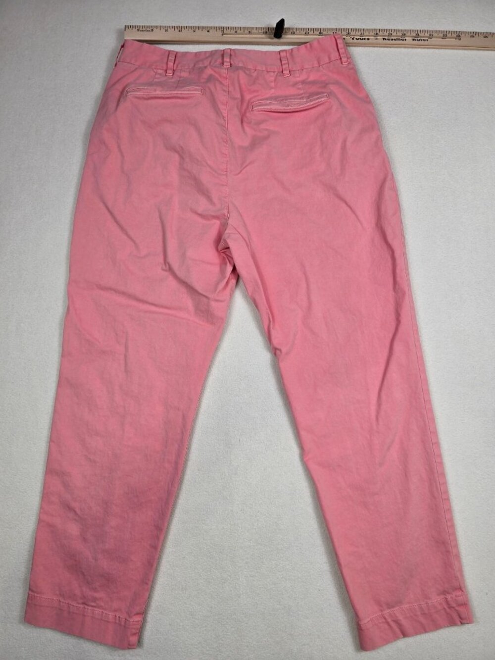Vineyard Vines Womens Size 14 Pink Chino Straight Leg Pants - Picture 5 of 5